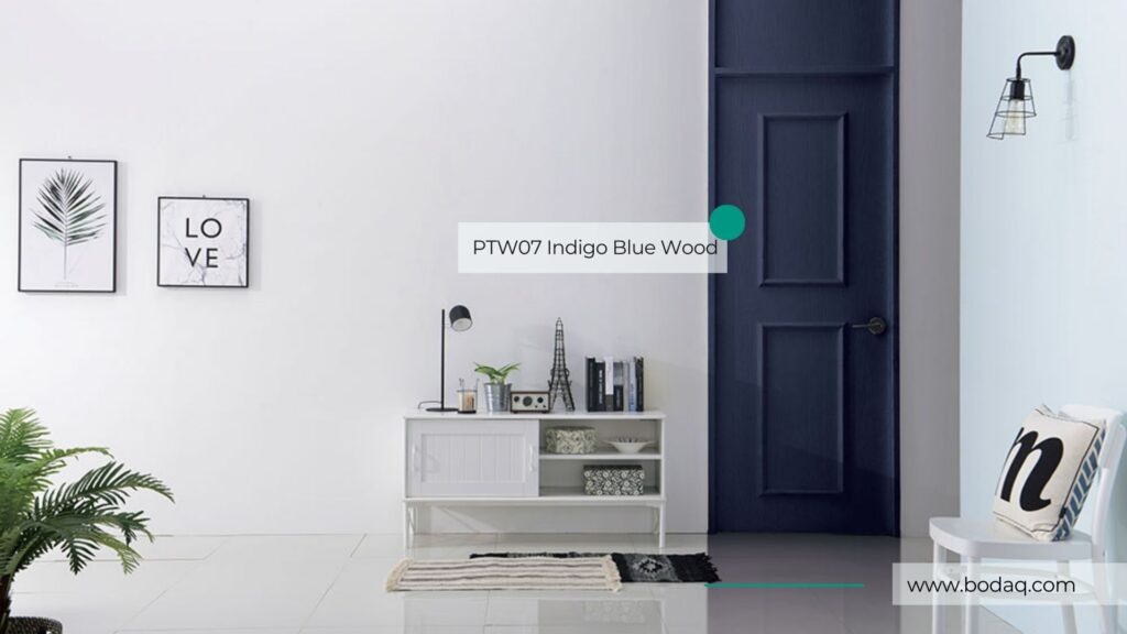 bodaq｜ptw07｜靛藍色木紋